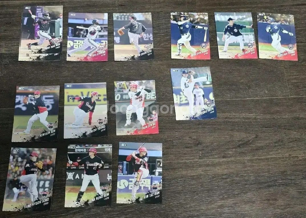 KBO 크보 띠부씰 포카 양도 퍼즐 홀로 한화--2