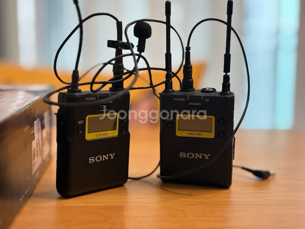 소니 UWP-D11 무선 마이크 판매합니다--0