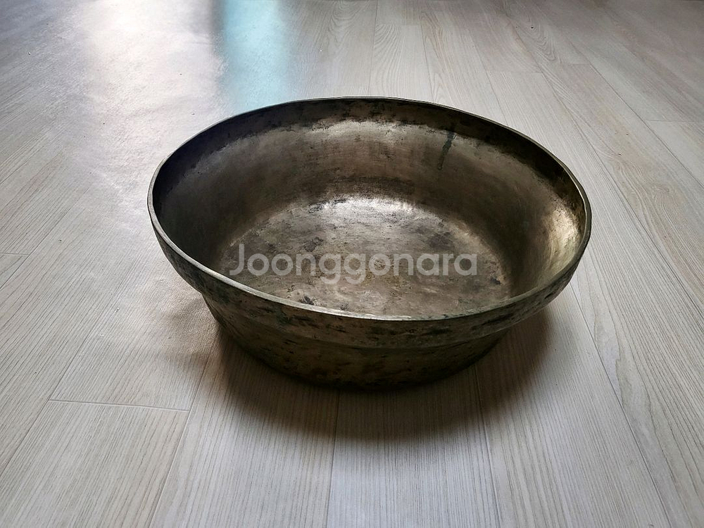 급매>전통 방짜푼주(옛날 유기 놋그릇 골동품)--0