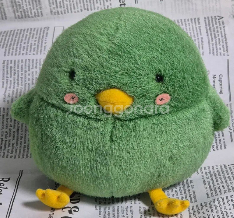 고전 녹차 병아리인형--0