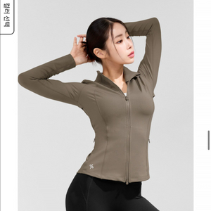젝시믹스 집업s(젤라 인텐션 슬림핏 집업자켓 딜카키)