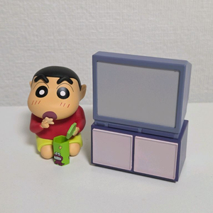 52Toys 짱구 일상 1탄 피규어 초코비+텔레비전