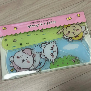 치이카와 먼작귀 아크릴 캘린더 대원미디어 2024 달력