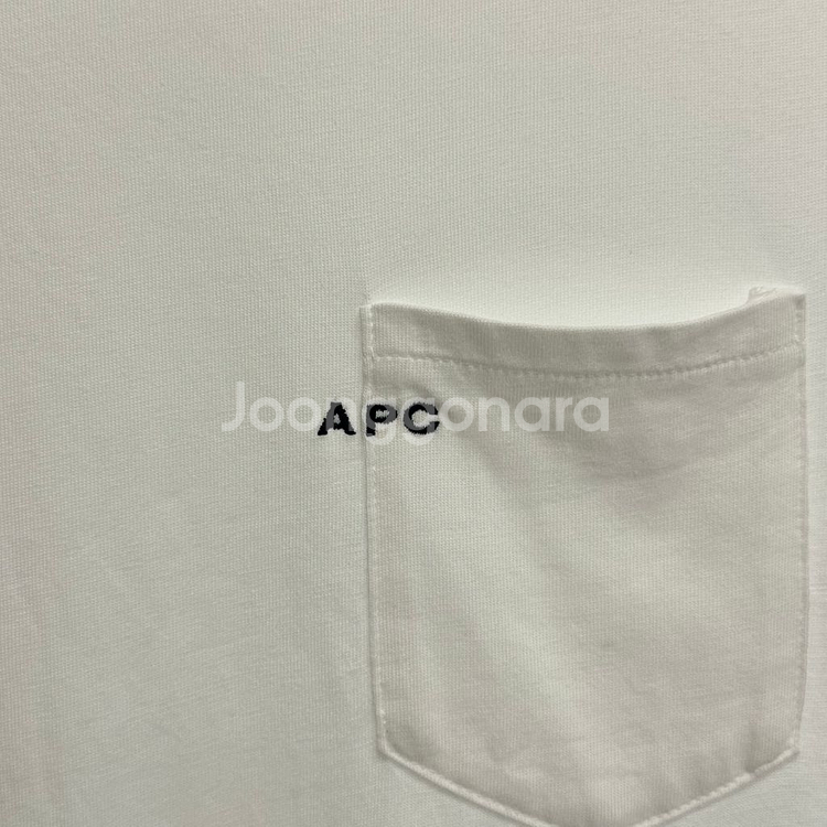 아페쎄 일본판 자수로고 포켓 티셔츠--2