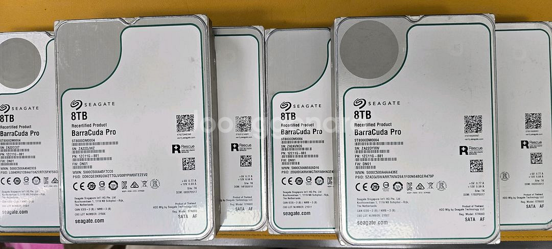 씨게이트 8TB 바라쿠다 Pro HDD--0