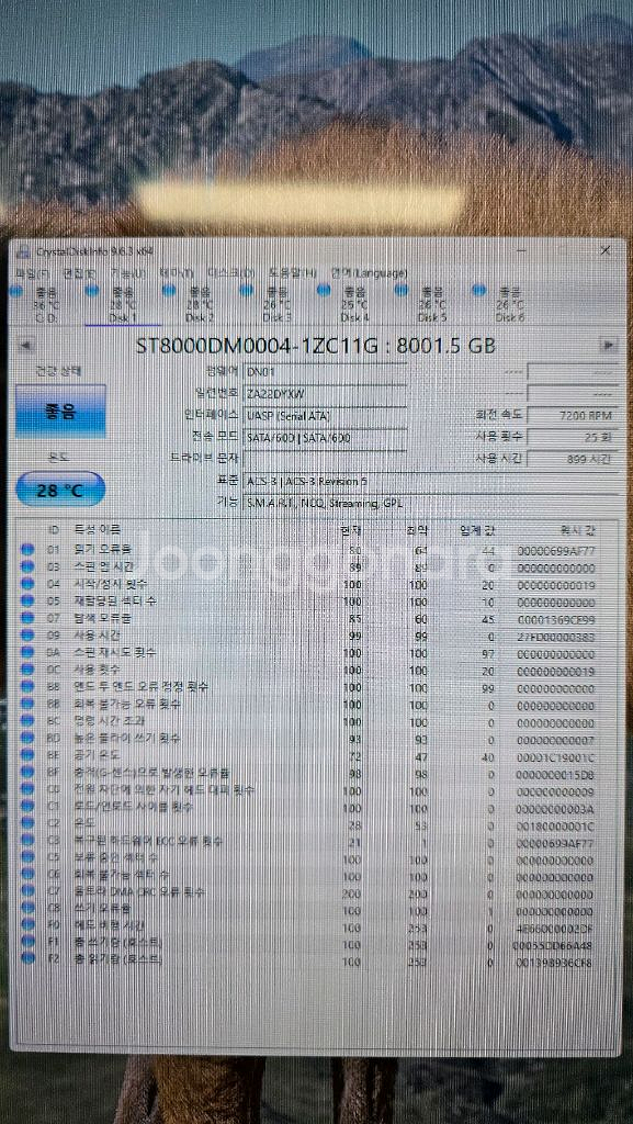 씨게이트 8TB 바라쿠다 Pro HDD--1