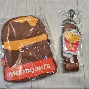 맥도날드 파우치&키링 세트 (새것)