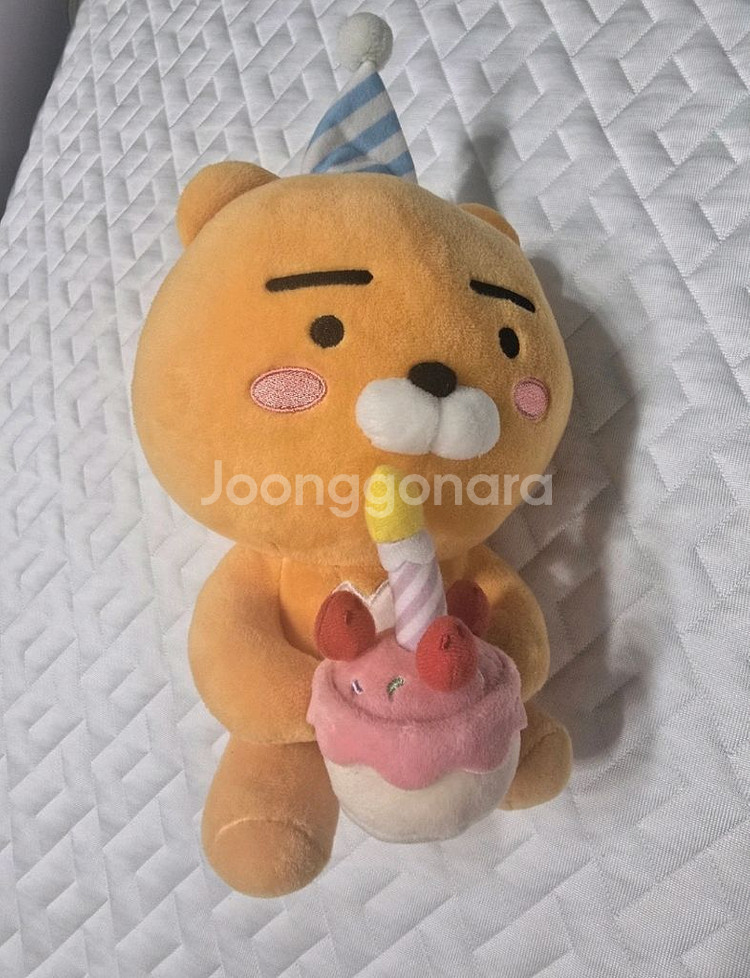 카카오프렌즈 라이언 인형 (생일축하노래탑재)--0