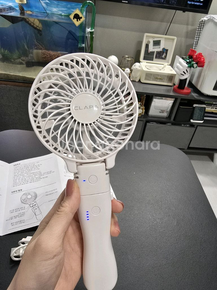 CLAPA 휴대용 선풍기--0