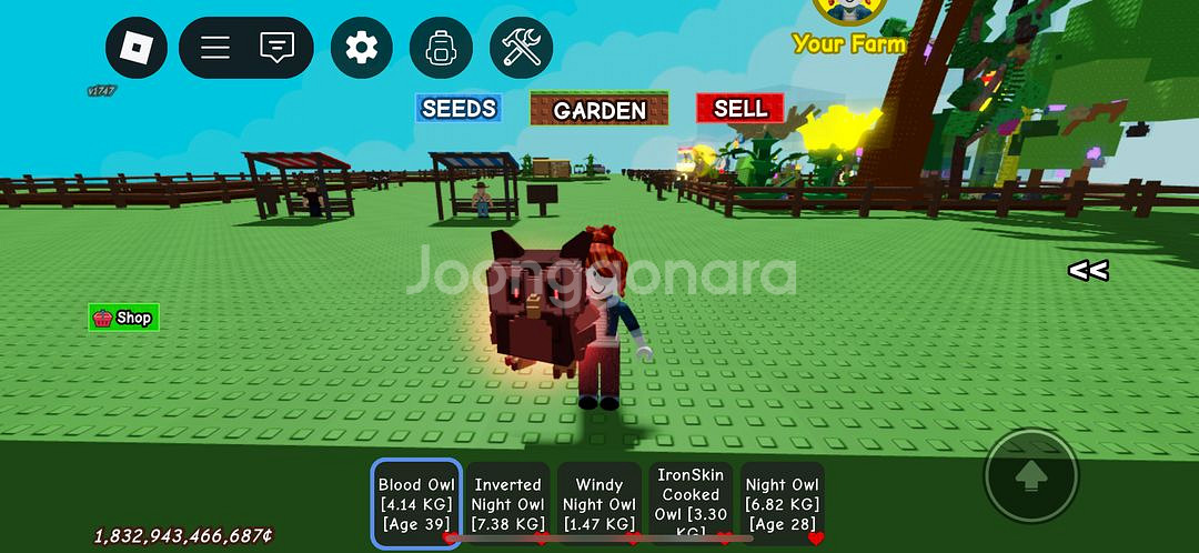 그로우 어 가든 부엉이들 판매(마리당 0.05????)--0