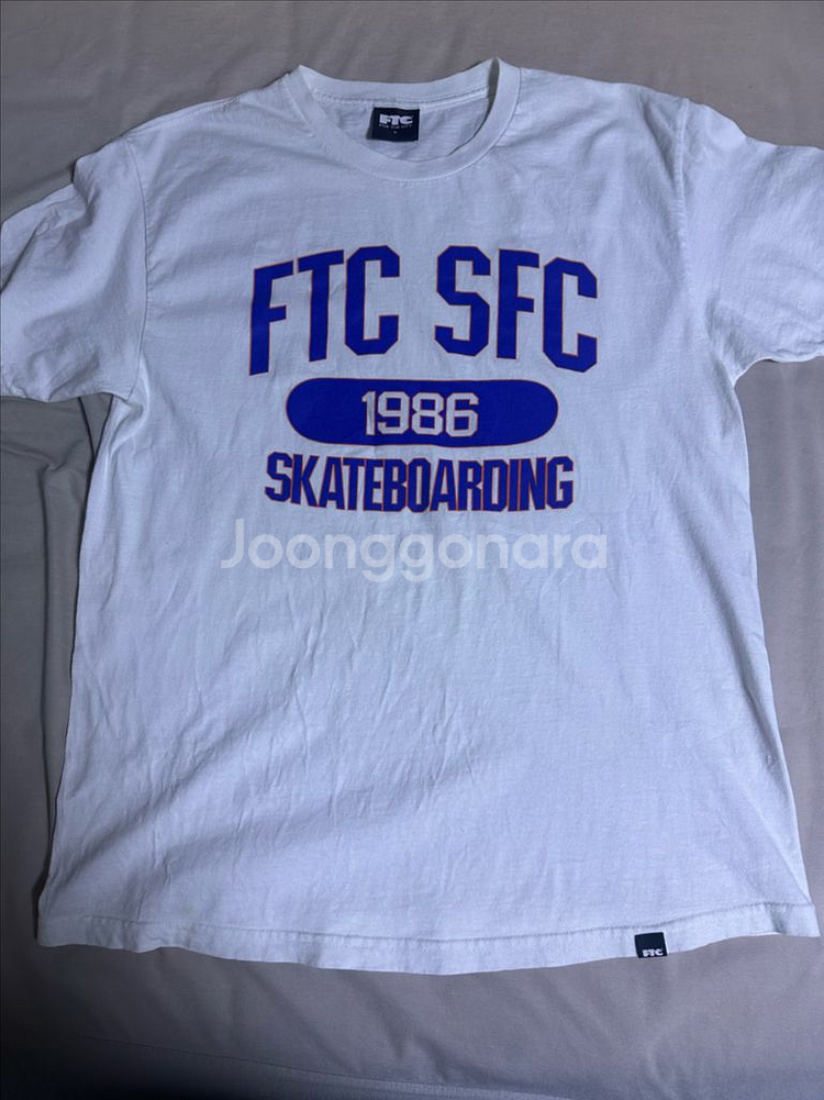 (L) FTC 2023 유니버시티 반팔 티셔츠 화이트--1