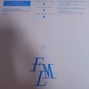 세븐틴 FML 디럭스 버전 (택포)