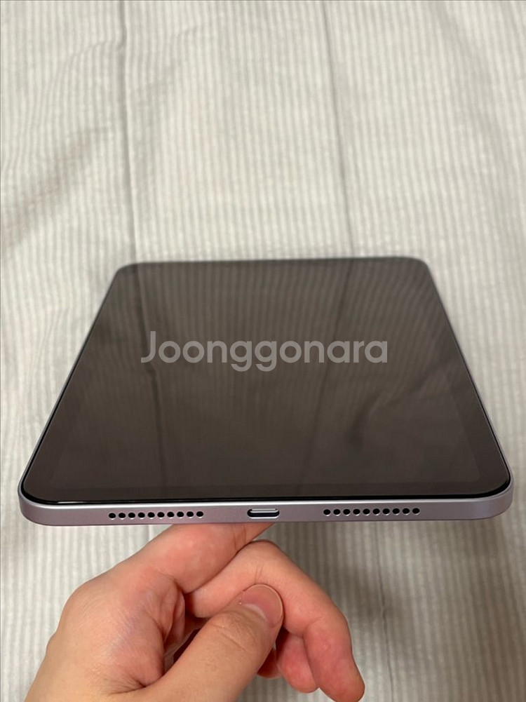 S급 아이패드 미니7 퍼플 128 wifi + 애케플--1