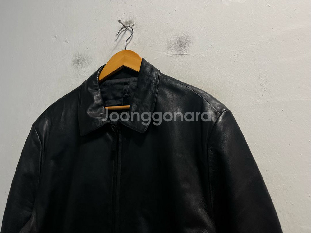 110 MIK 레더 양가죽 자켓--1