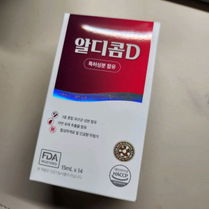 알디콤 15ml x 14포 1박스 숙취해소제