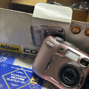니콘 쿨픽스2100 핑크 풀박스