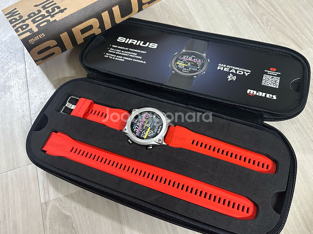 마레스 시리우스 다이빙 컴퓨터 (미착용 새제품, 풀박)--0