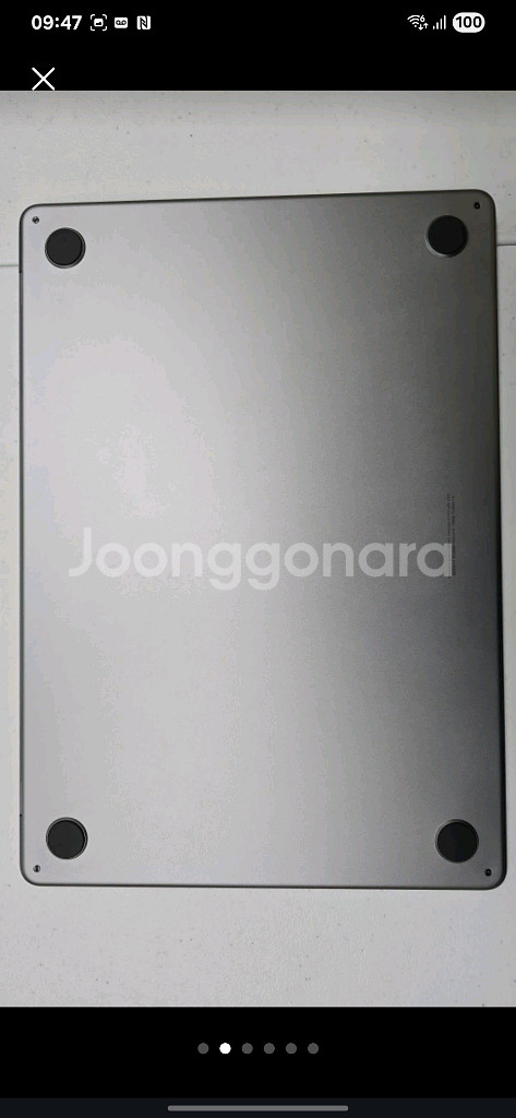 맥북에어 m2 15인치--1