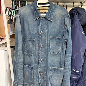 [M]Rrl 엔지니어 코튼 리넨 자켓