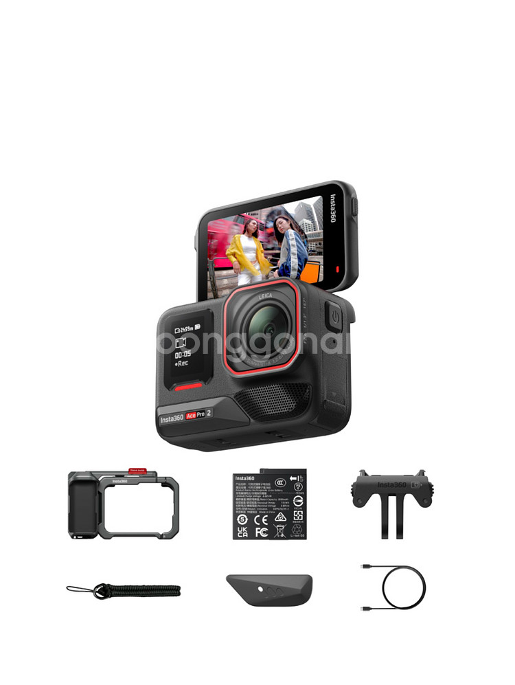 Insta 360 Ace pro2 스냅샷 번들+SD--0