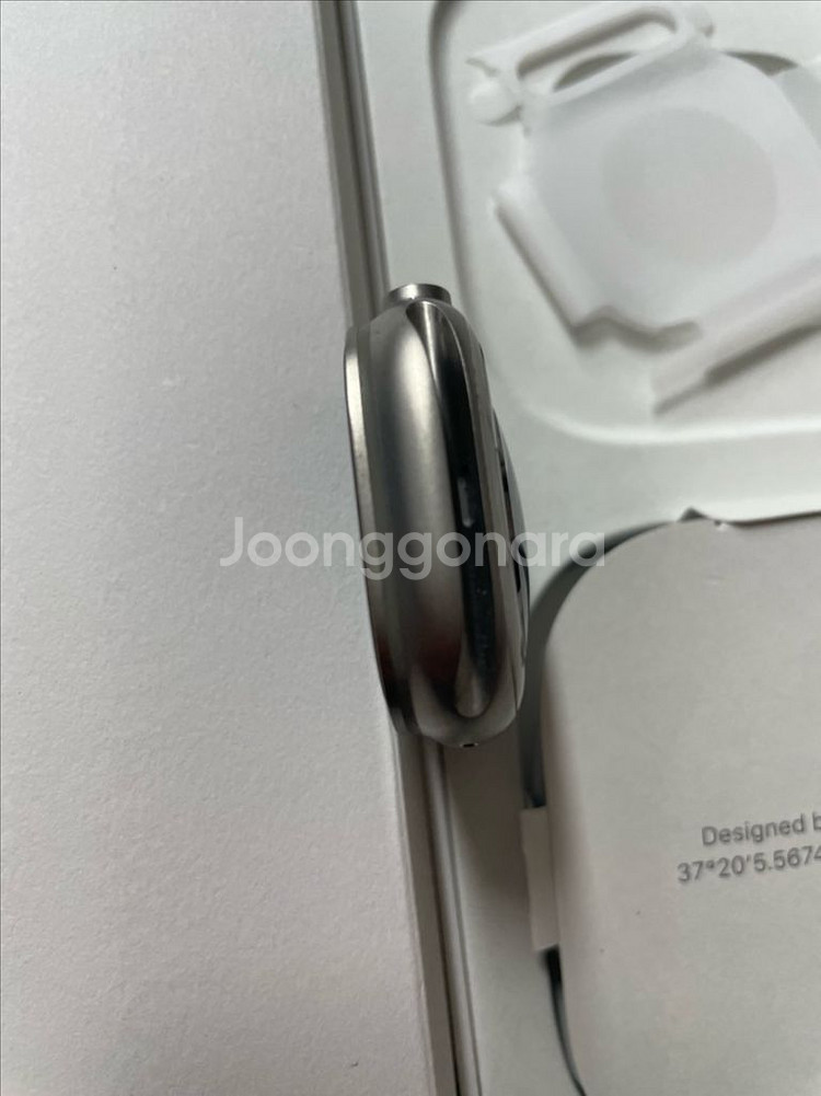 애플워치 울트라2 실버 SS급 애플케어+--4