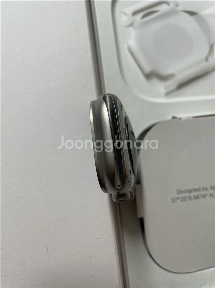 애플워치 울트라2 실버 SS급 애플케어+--6