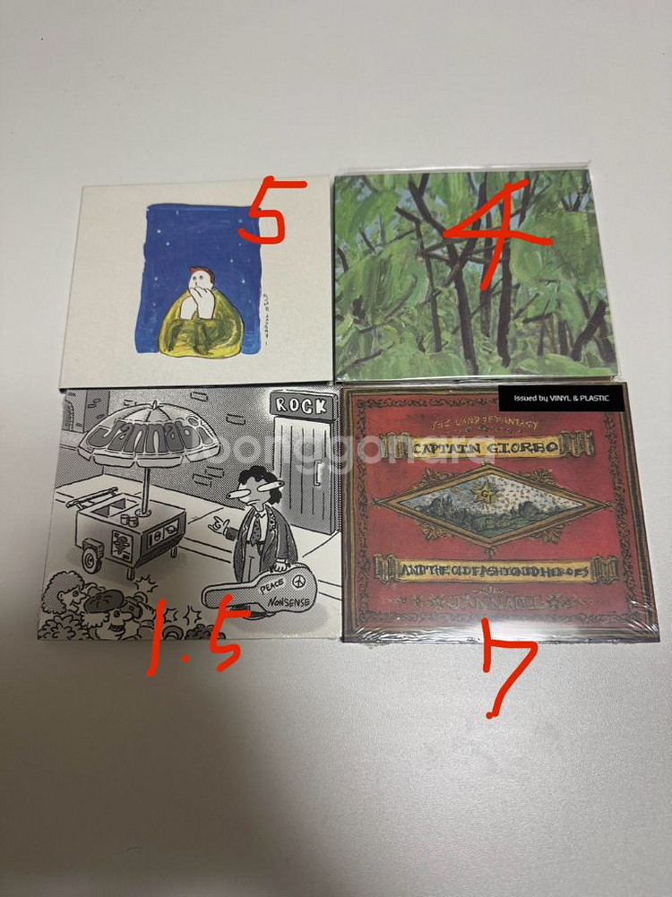 잔나비 슬로건/cd/앨범/LP/사진전/응원팔찌--1