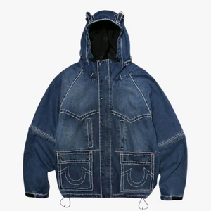 트루릴리전 x 페치 데님 파카 인디고 S 18.0