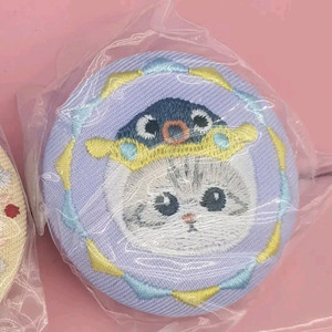 모푸샌드 모후샌드 고양이 자수키링 팝니다.