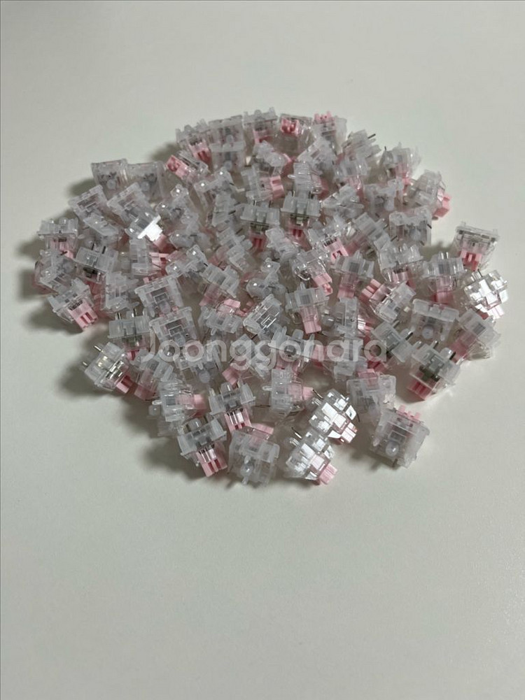 저소음 전해축 스위치 81pcs--0
