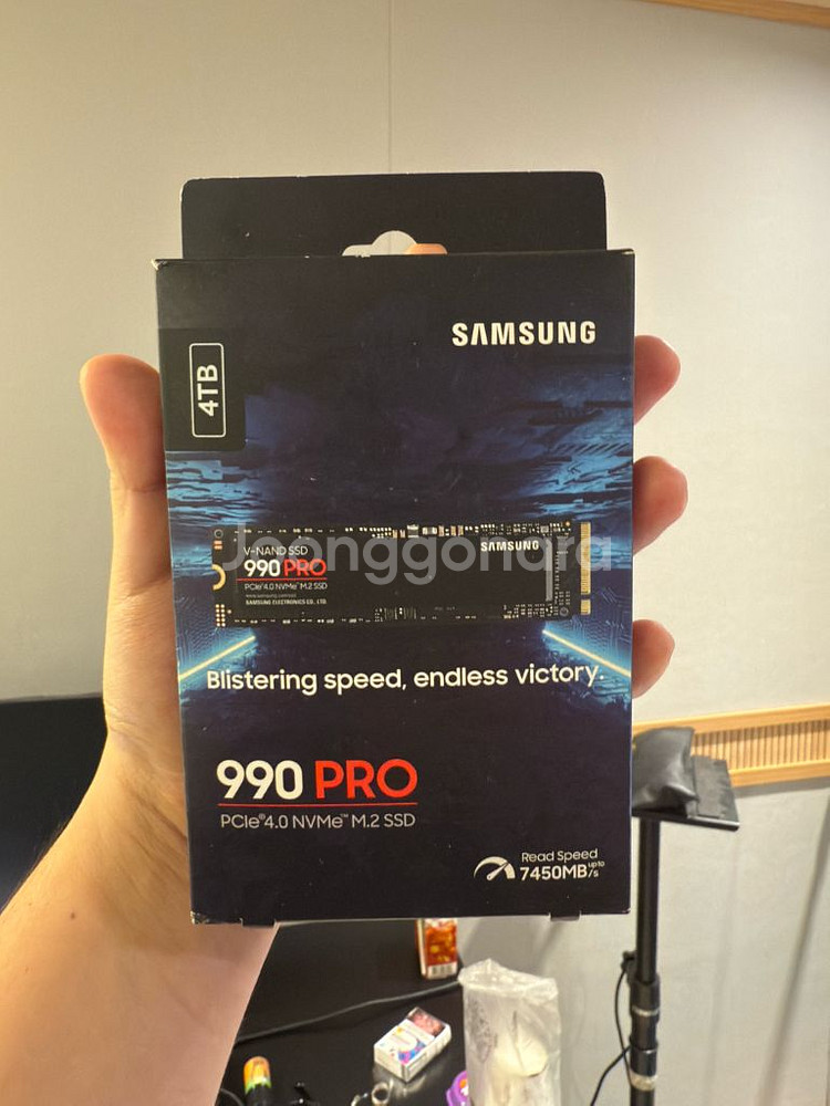 삼성 990 PRO 4TB 미개봉 새제품--0