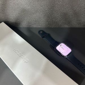 애플워치 8 45mm GPS 미드나이트 (새상품급)