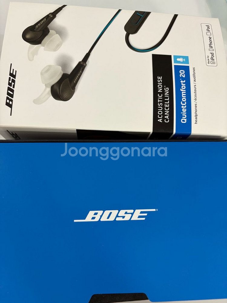 보스 qc20이어폰 풀박스(상태조음)--0