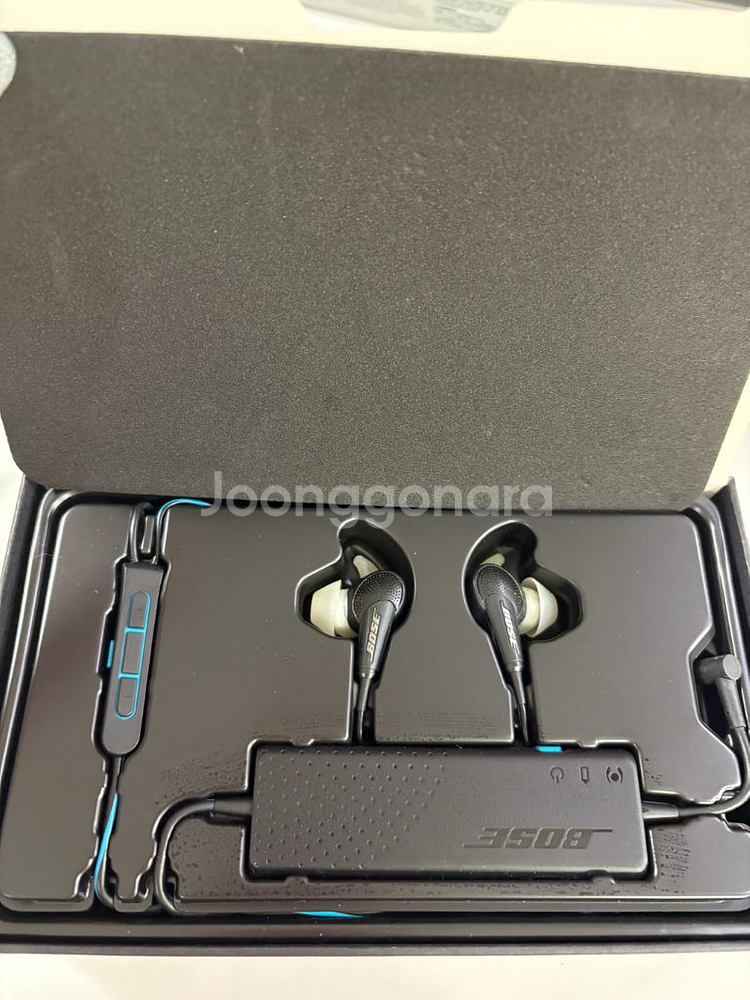 보스 qc20이어폰 풀박스(상태조음)--1