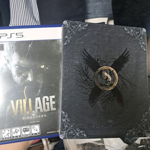 PS5 바이오하자드 빌리지 스틸북 포함