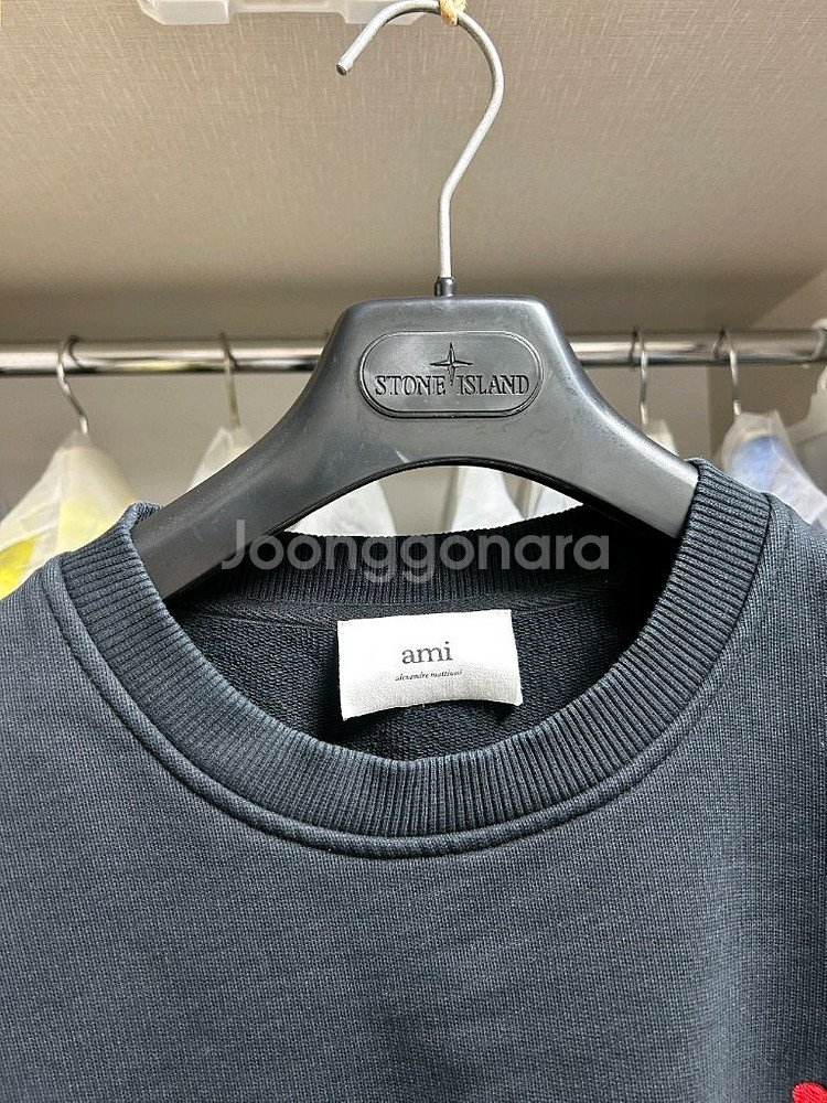 정품 25년식 아미 맨투맨 105-110 XL-XXL--2