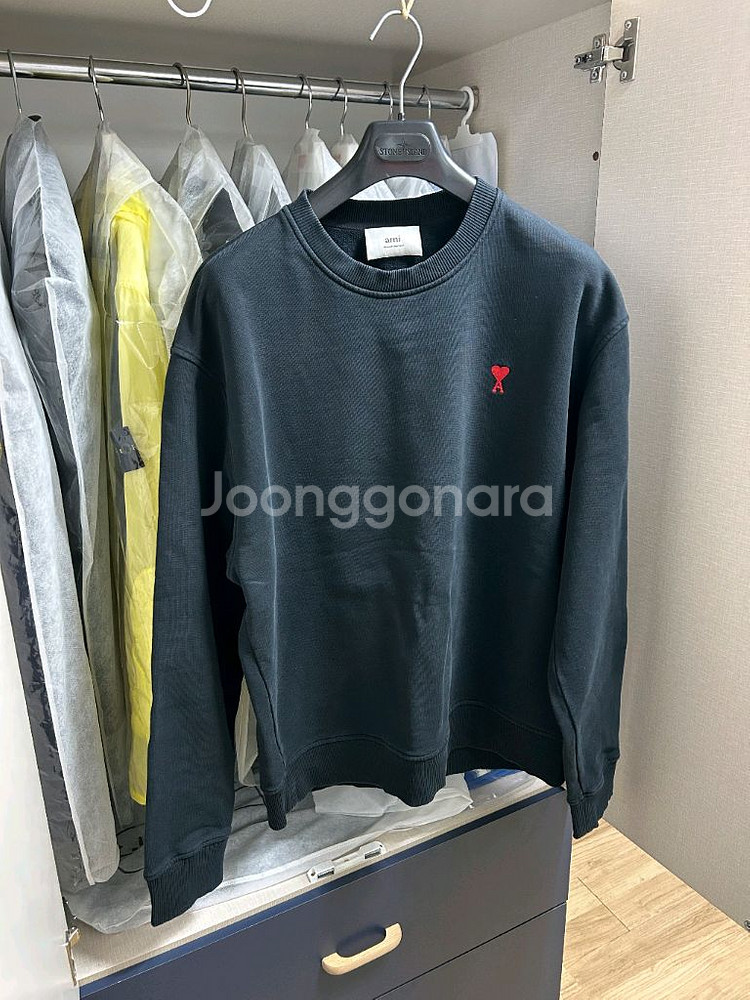 정품 25년식 아미 맨투맨 105-110 XL-XXL--0