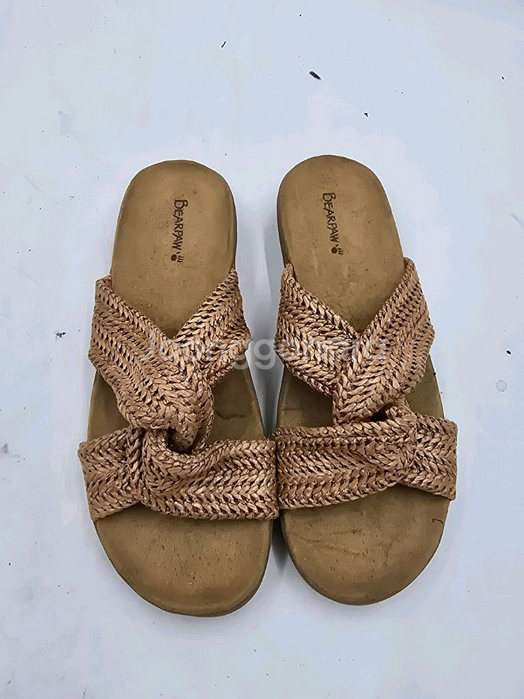 [BEARPAW 여성 슬리퍼 샌들 240mm]--0