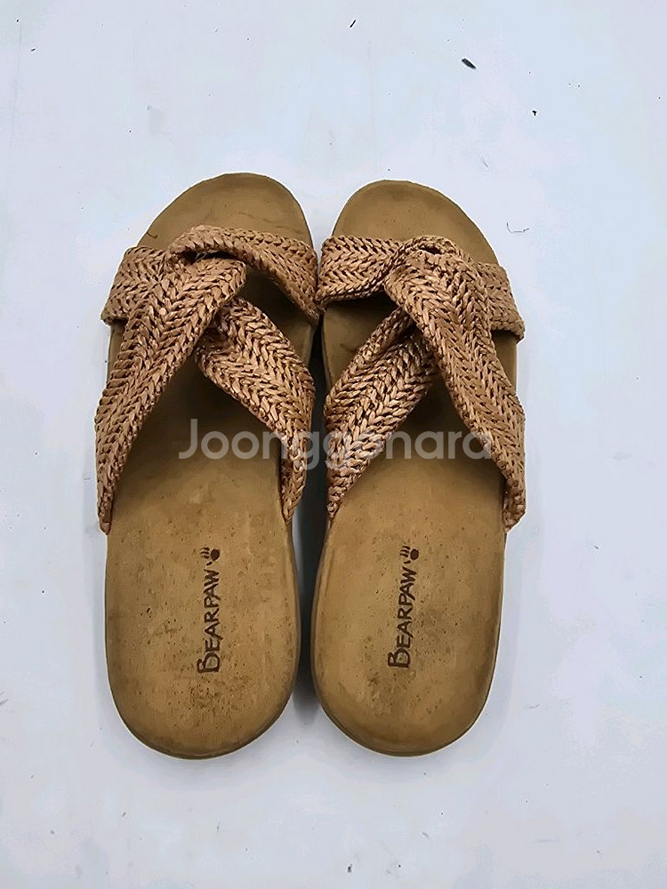 [BEARPAW 여성 슬리퍼 샌들 240mm]--1