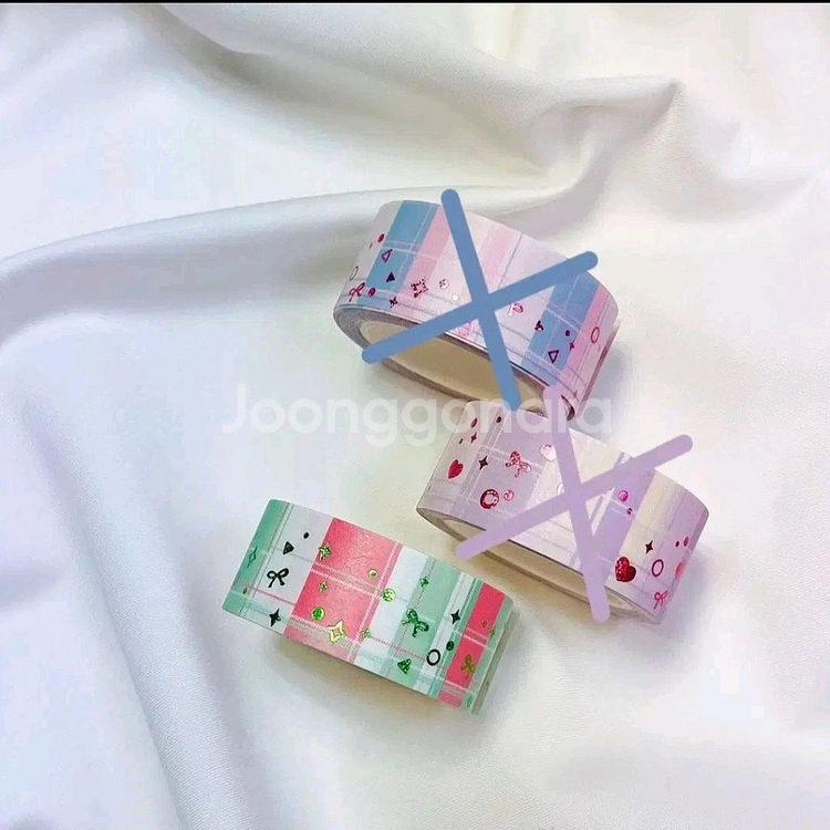 위니빌리지 체리 에이드 체크 다이컷 마테띵 마테컷 소분--0