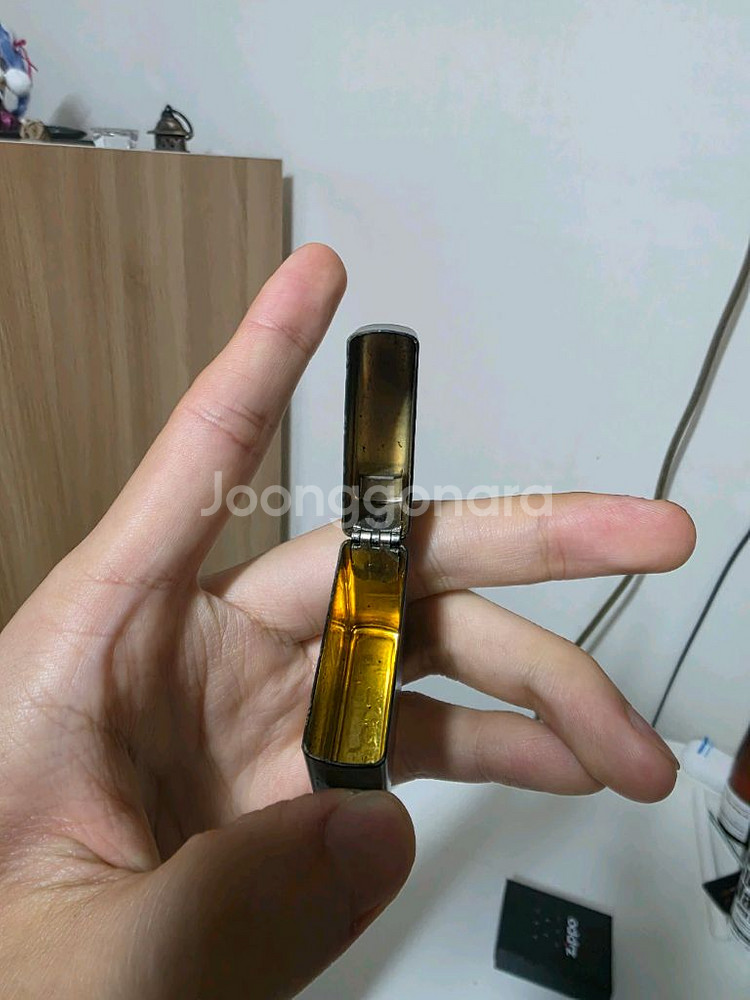 정품 사슴 별자리 지포라이터(케이스 포함)--7