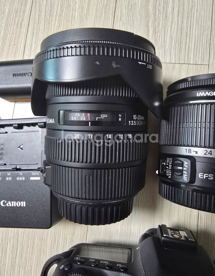 캐논 DSLR 80D + 시그마 f3.5 1020--1