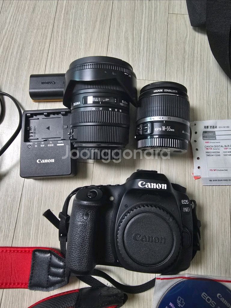 캐논 DSLR 80D + 시그마 f3.5 1020--0