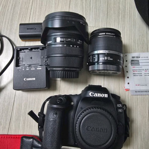 캐논 DSLR 80D + 시그마 f3.5 1020