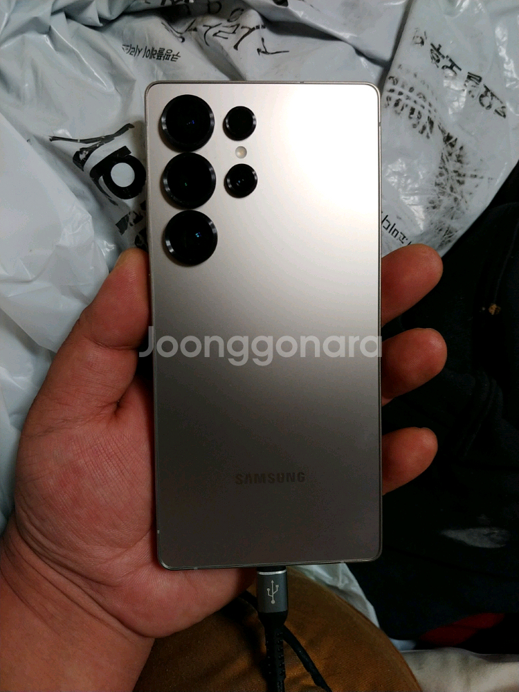 s25울트라 256gb 티타늄그레이 자급제 판매합니다--0