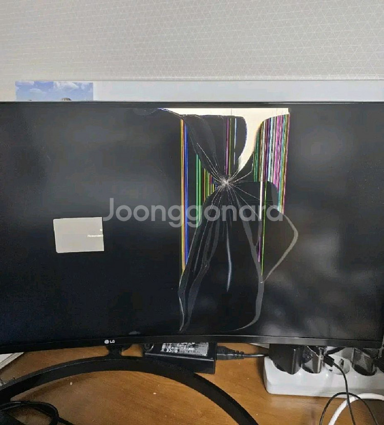 Lg 34인치 커브드모니터--0