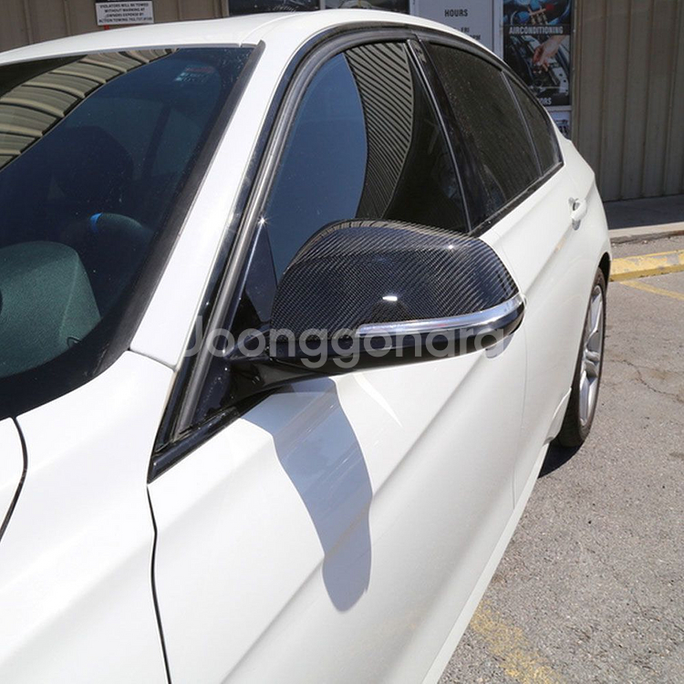 BMW 4 3시리즈 카본블랙 사이드미러 F30 F36--1