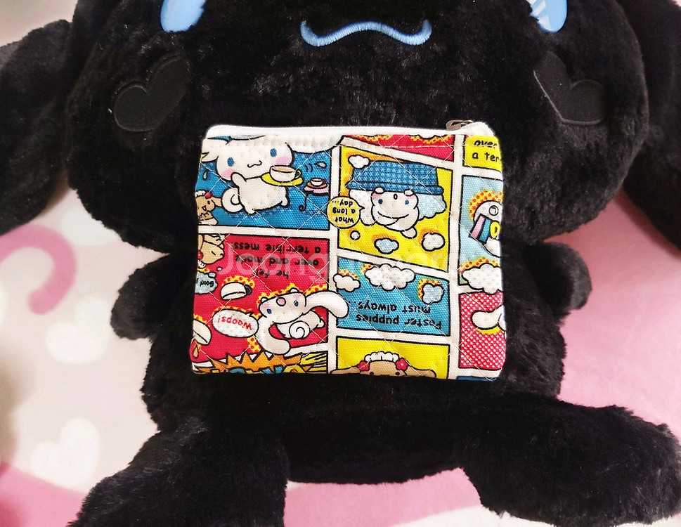 산리오 시나모롤 퀼트 파우치--0