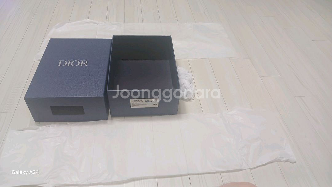 DIOR 디올 대형 신발박스(사이즈 사진참조)+속지2장--1