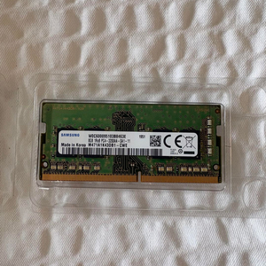 노트북 램 8GB DDR4 삼성램 *2개